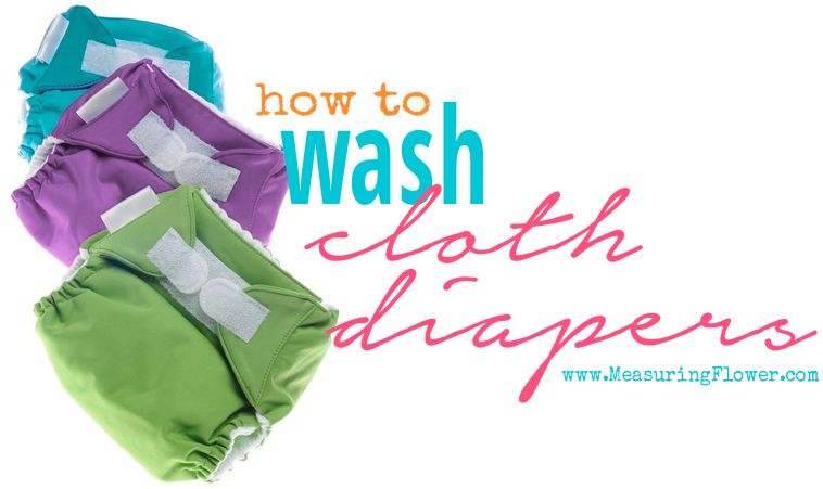 How to Wash Cloth Diapers