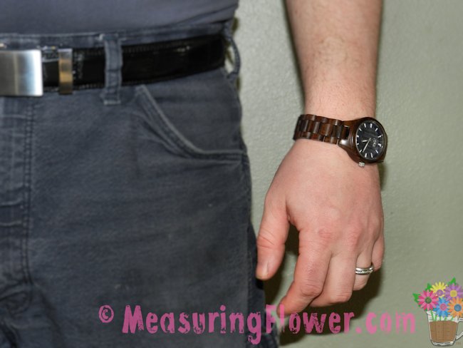 The Mister really loves his wooden JORD wrist watch. It sturdy and looks sharp.