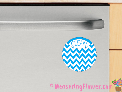 Free Printable Clean and Dirty Dishwasher Indicator