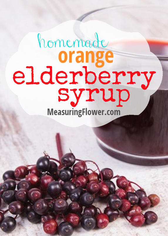 Homemade Orange Elderberry Syrup