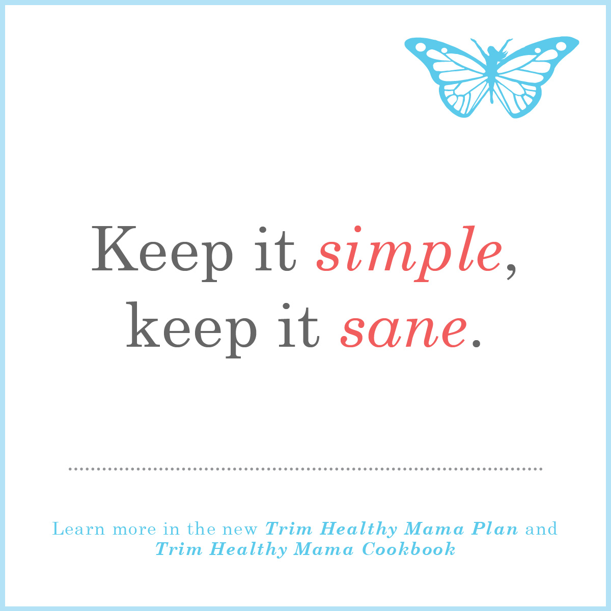 Trim Healthy Mama Food Chart